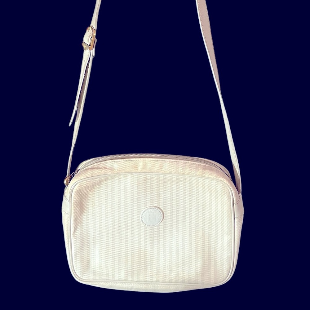 Fendi Cream Crossbody Bag